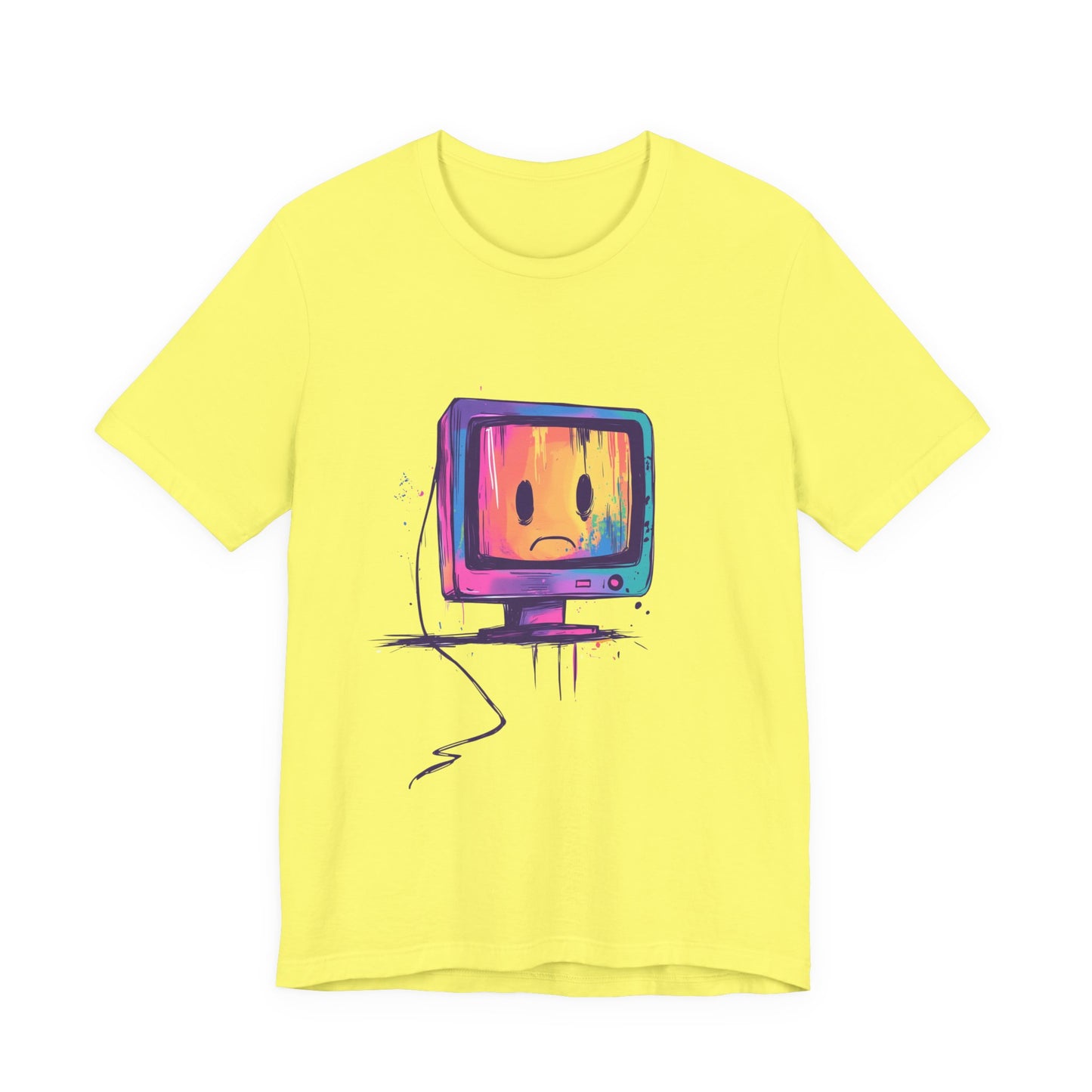 Sad Linux PC T-Shirt – Colorful Geek Apparel