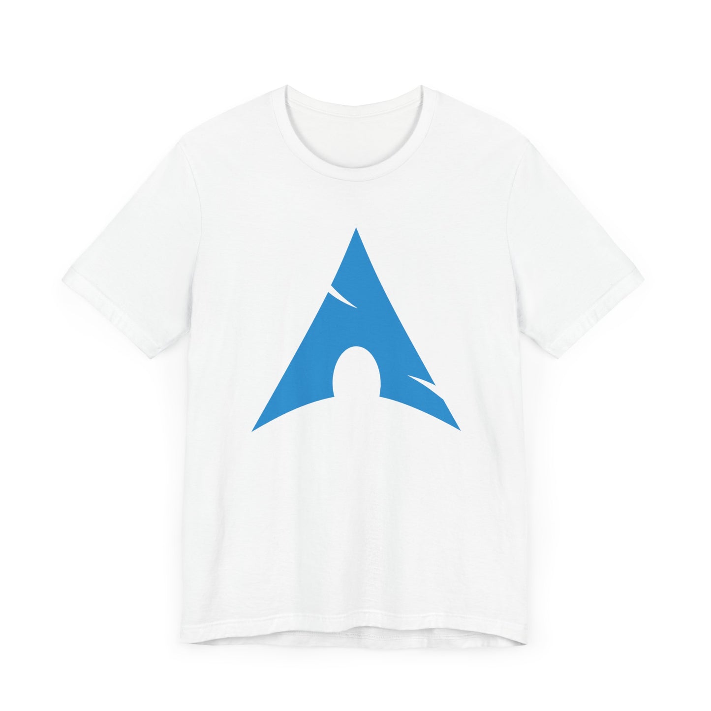 Arch Linux Logo T-Shirt for Tech Enthusiasts, Graphic Tee, Unix Operating System Clothing, Geek Gift, Programmer Shirt