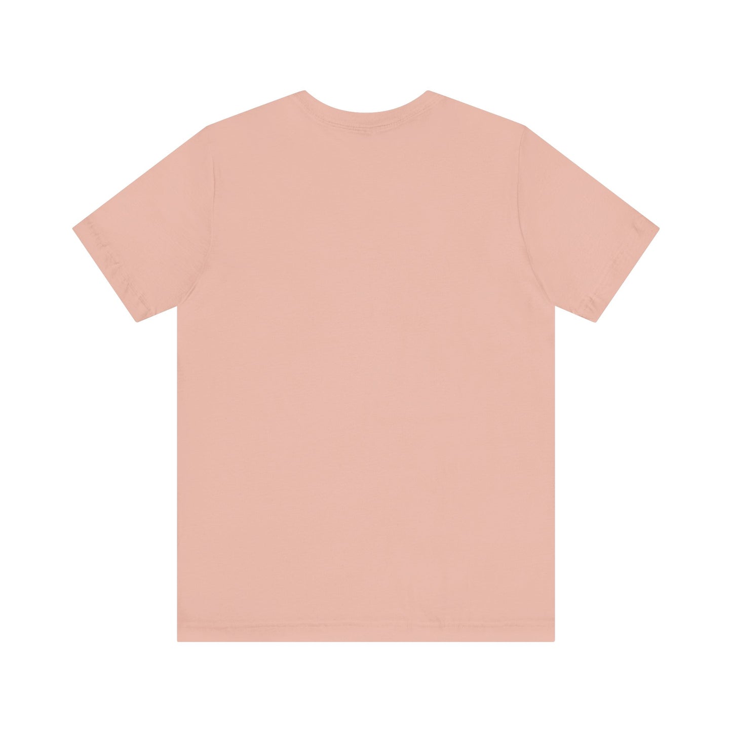Plain pink t-shirt on a white background