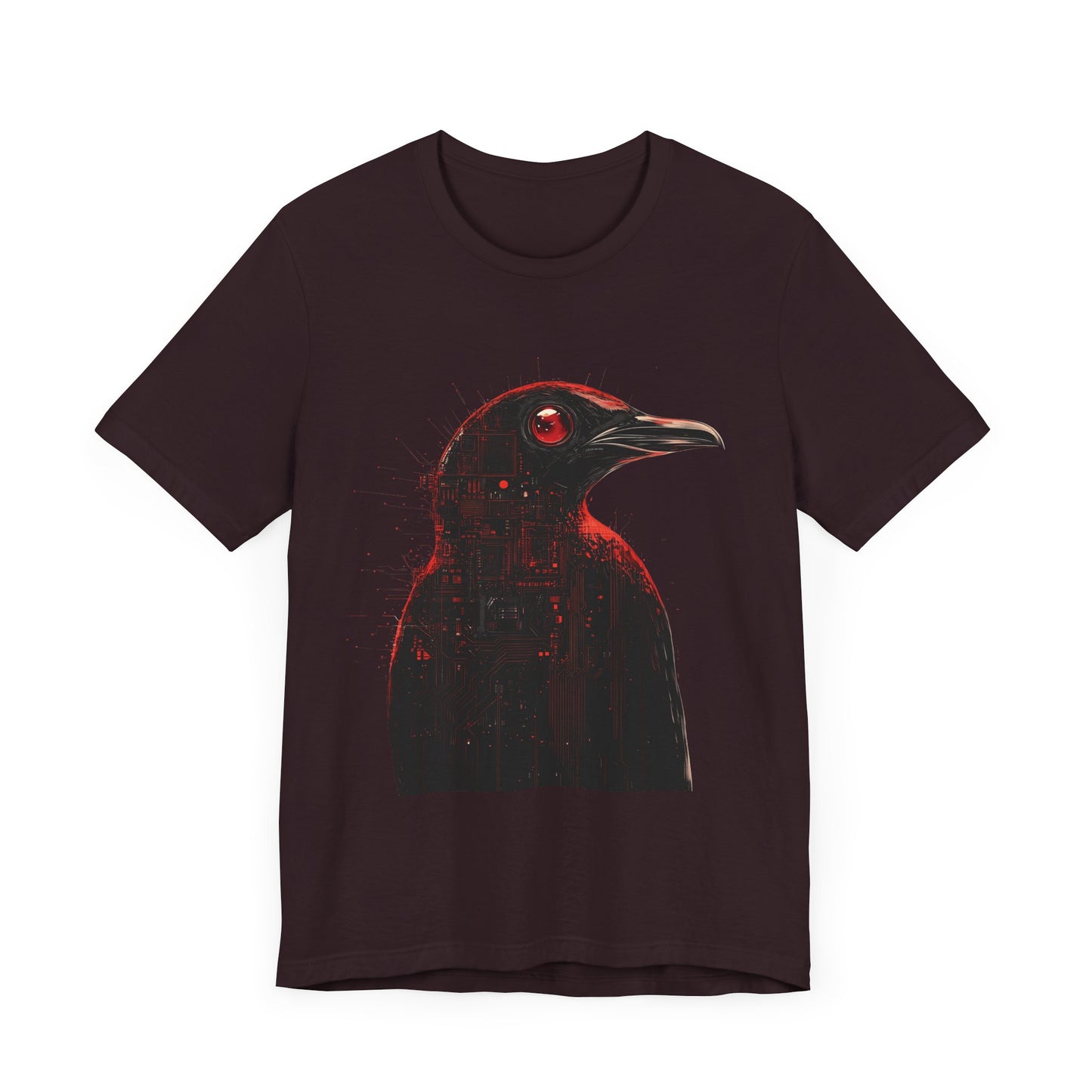Linux Angry Penguin Tee – Unisex Programmer Shirt