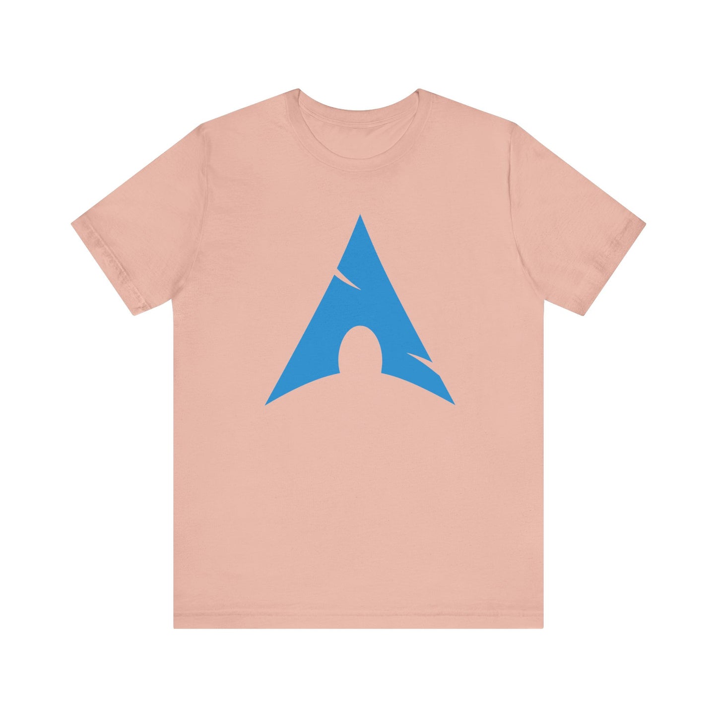 Arch Linux Logo T-Shirt for Tech Enthusiasts, Graphic Tee, Unix Operating System Clothing, Geek Gift, Programmer Shirt