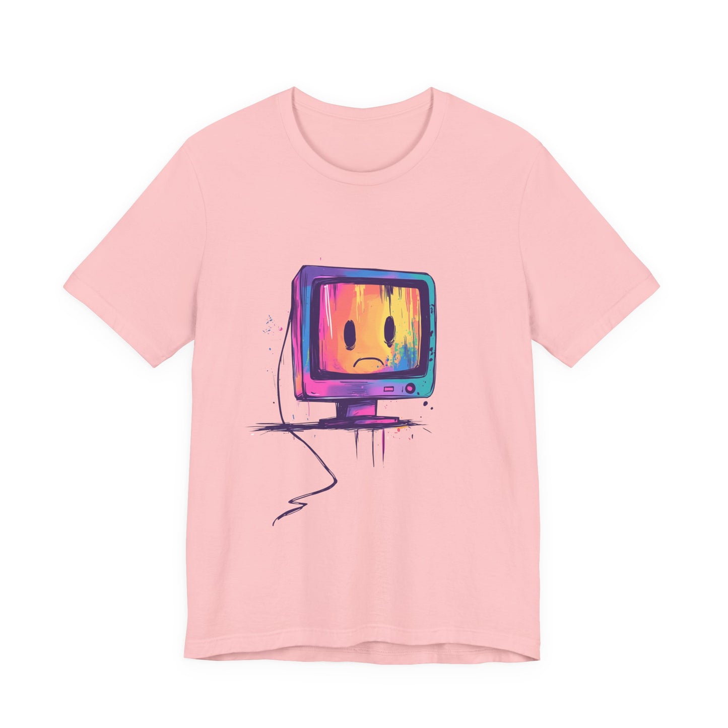 Sad Linux PC T-Shirt – Colorful Geek Apparel