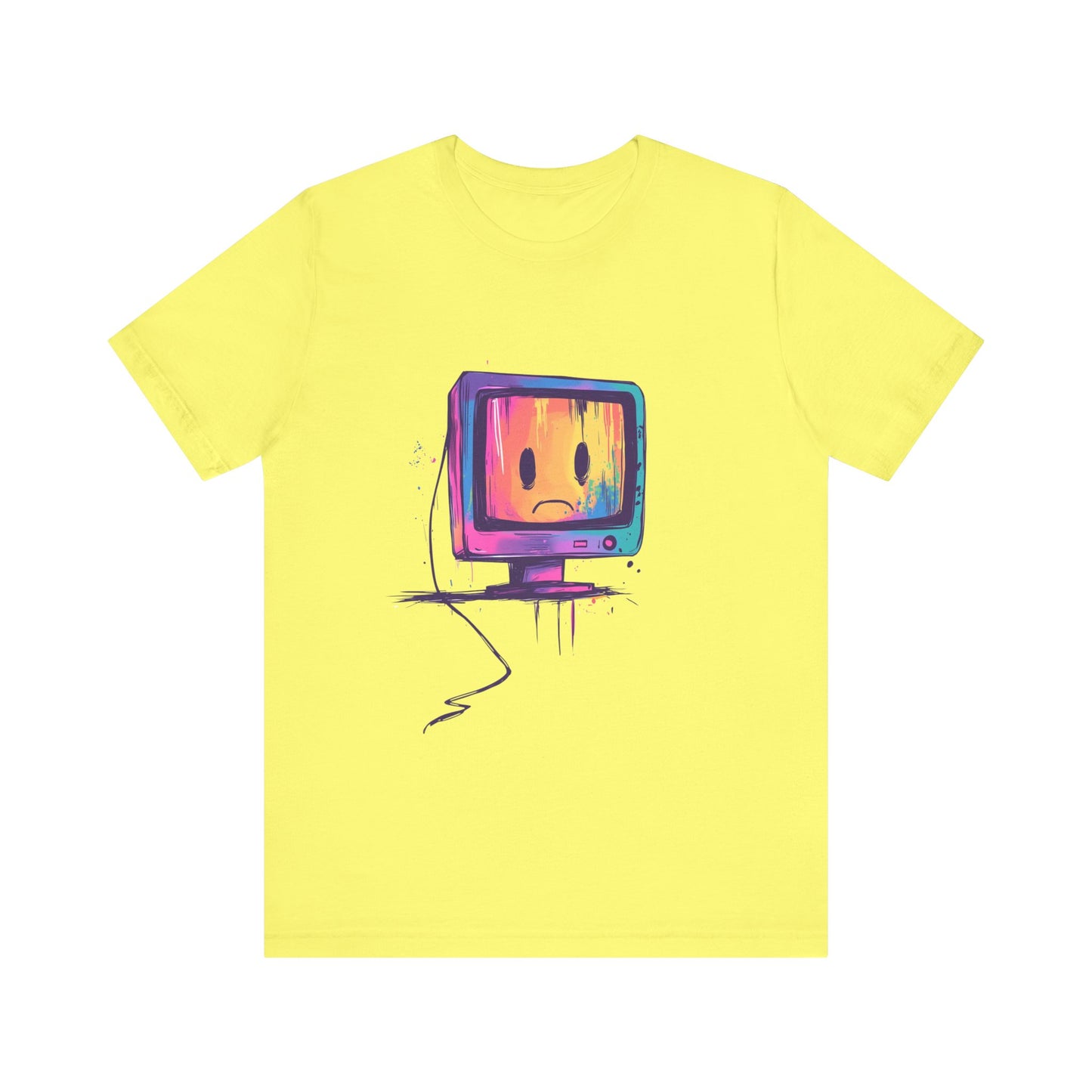 Sad Linux PC T-Shirt – Colorful Geek Apparel