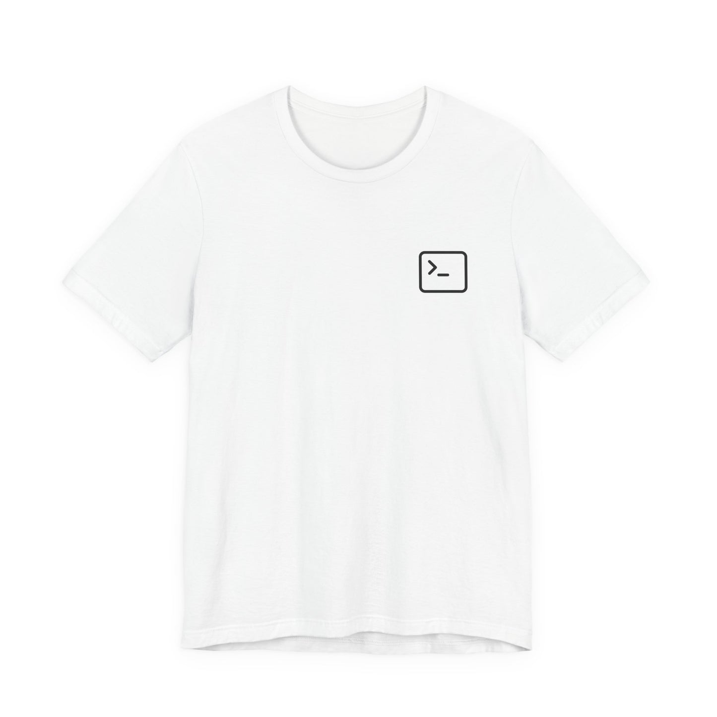 Linux Terminal Icon T-Shirt – Geeky Dev & IT Gift