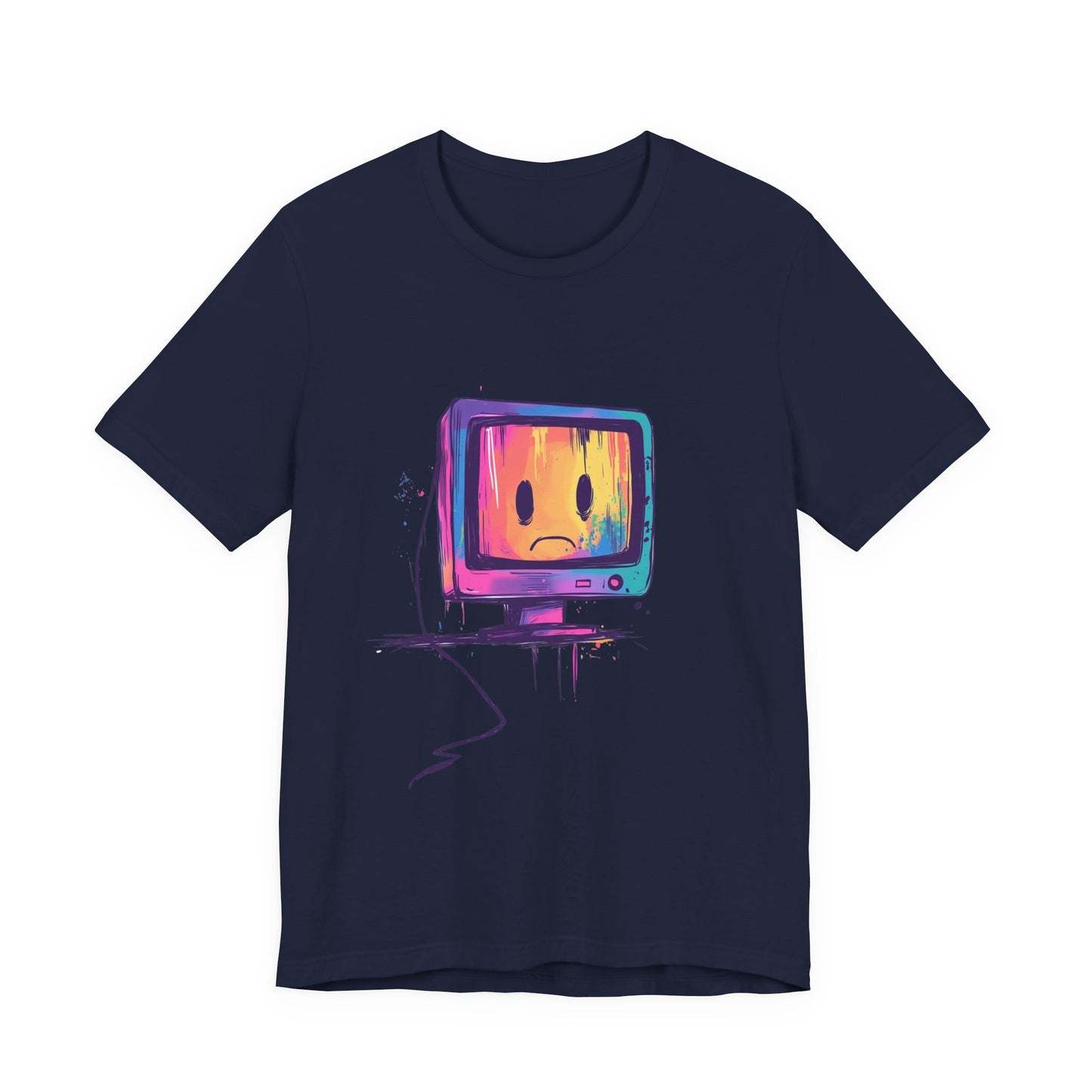Sad Linux PC T-Shirt – Colorful Geek Apparel
