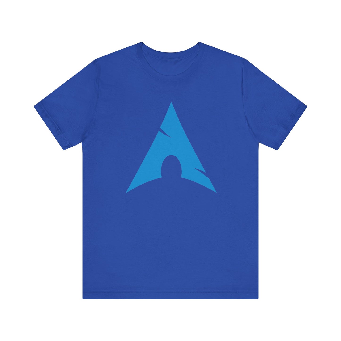 Arch Linux Logo T-Shirt for Tech Enthusiasts, Graphic Tee, Unix Operating System Clothing, Geek Gift, Programmer Shirt