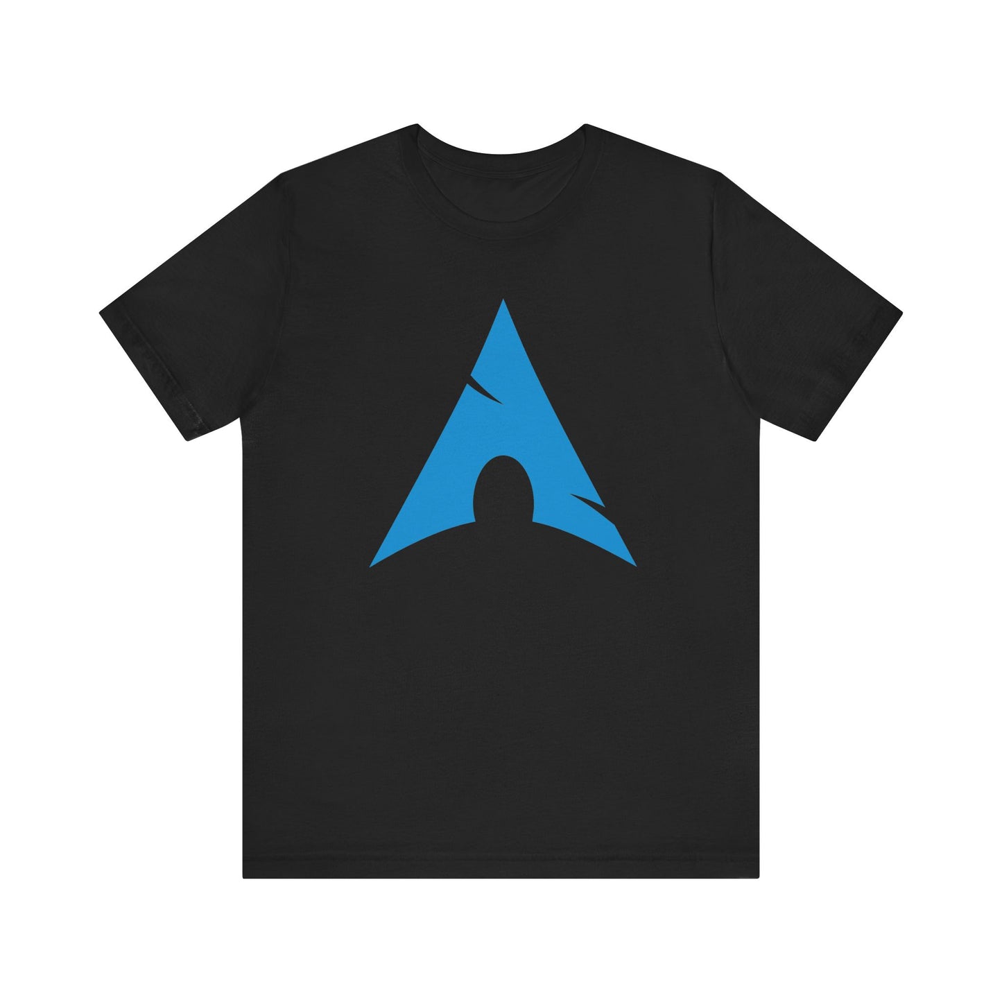Arch Linux Logo T-Shirt for Tech Enthusiasts, Graphic Tee, Unix Operating System Clothing, Geek Gift, Programmer Shirt