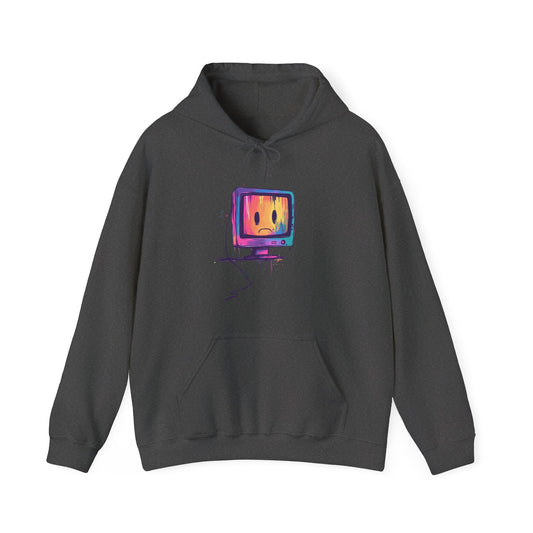 Sad PC Hoodie – Colorful Geeky Tech Sweatshirt