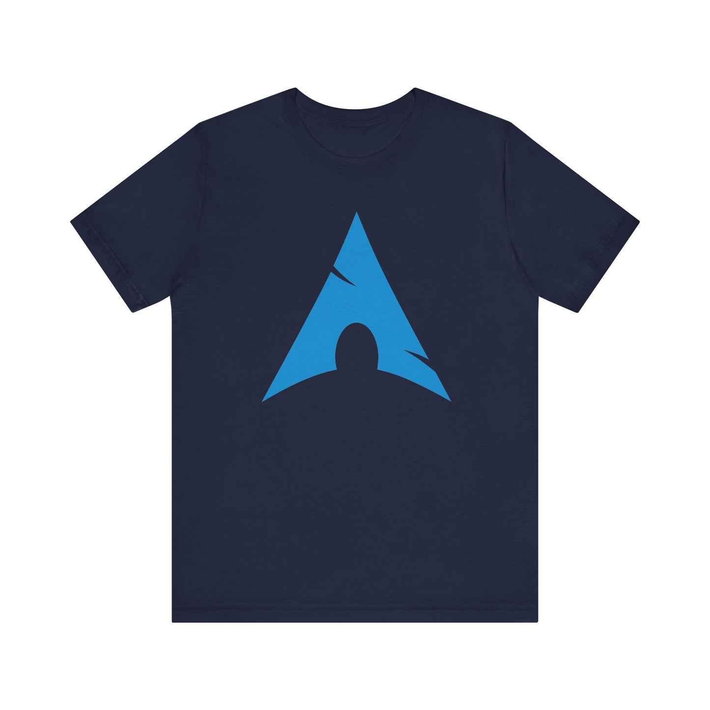 Arch Linux Logo T-Shirt for Tech Enthusiasts, Graphic Tee, Unix Operating System Clothing, Geek Gift, Programmer Shirt