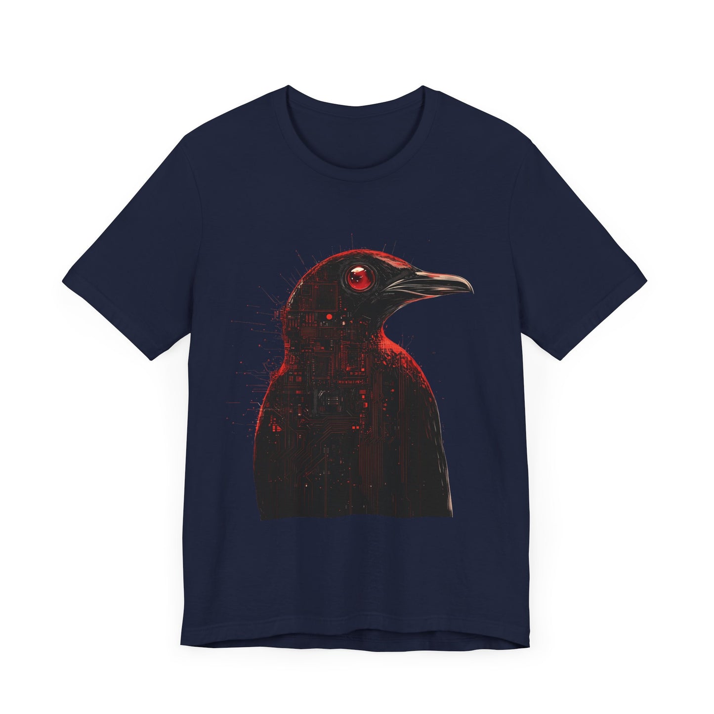Linux Angry Penguin Tee – Unisex Programmer Shirt