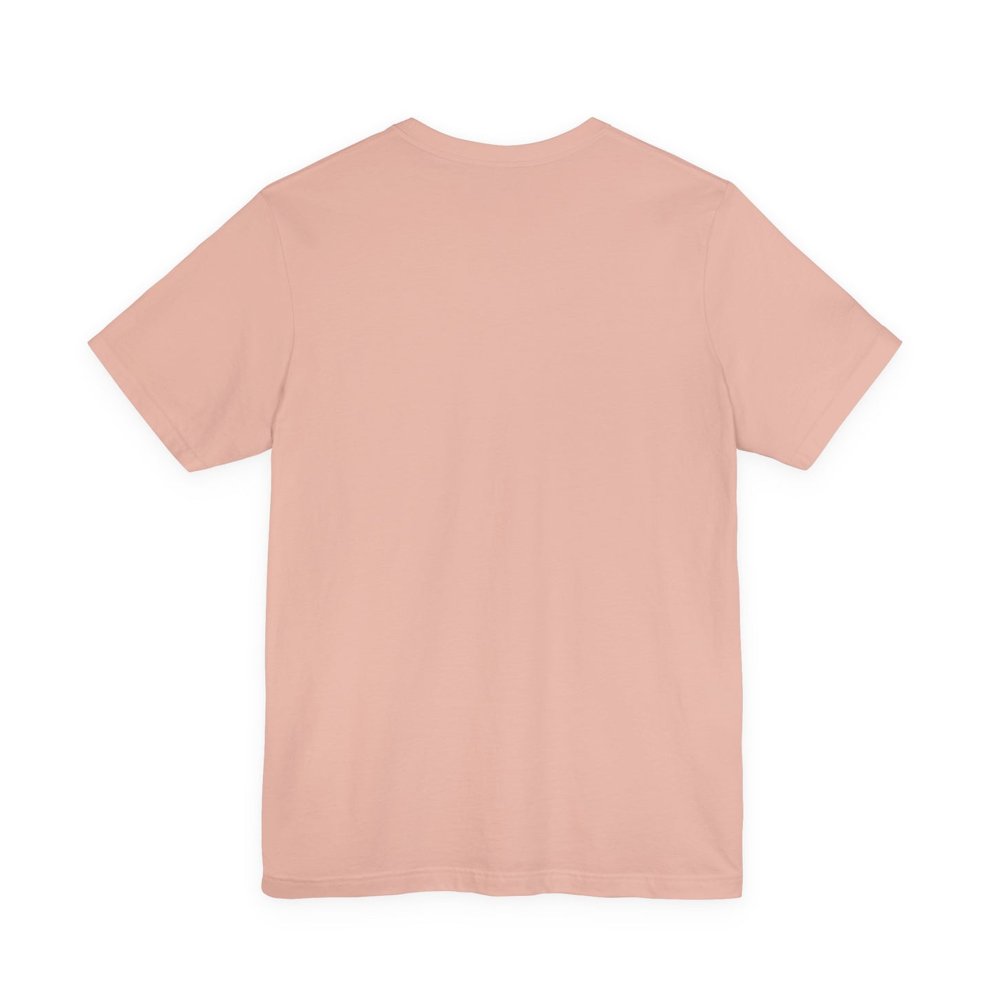 Plain pink t-shirt on a white background