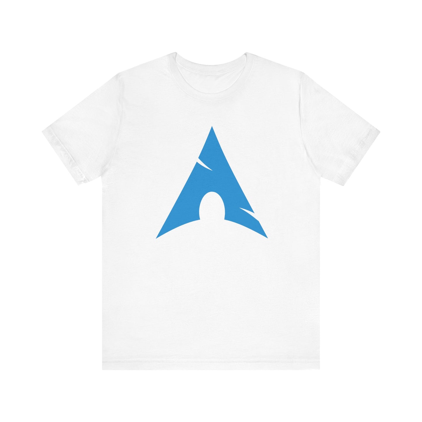 Arch Linux Logo T-Shirt for Tech Enthusiasts, Graphic Tee, Unix Operating System Clothing, Geek Gift, Programmer Shirt