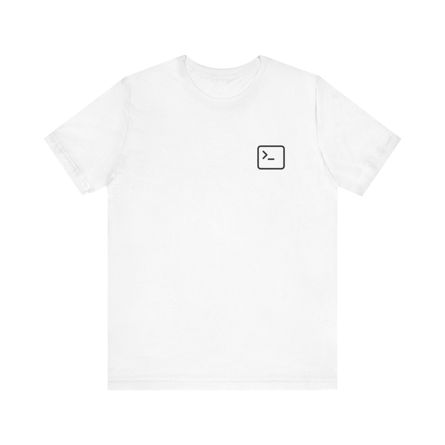 Linux Terminal Icon T-Shirt – Geeky Dev & IT Gift