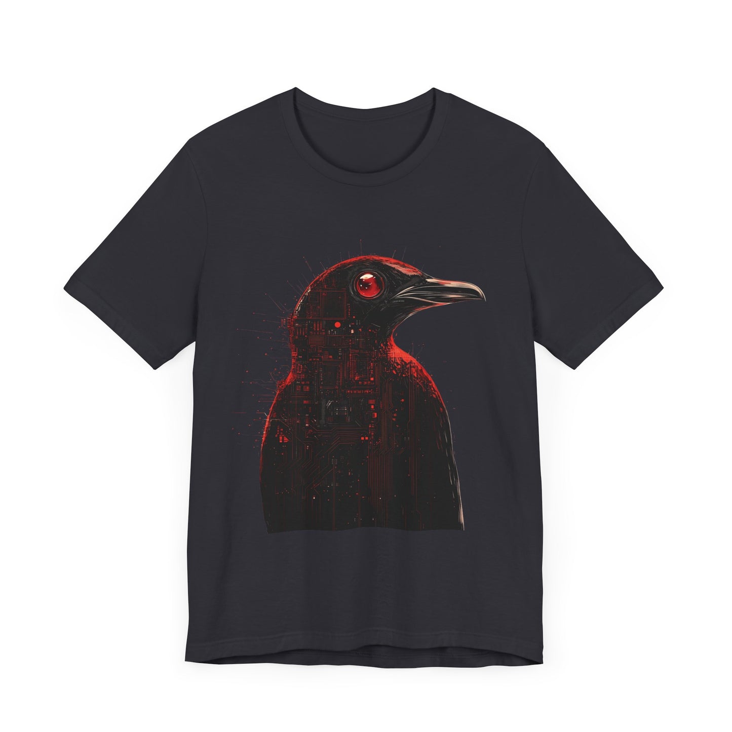 Linux Angry Penguin Tee – Unisex Programmer Shirt