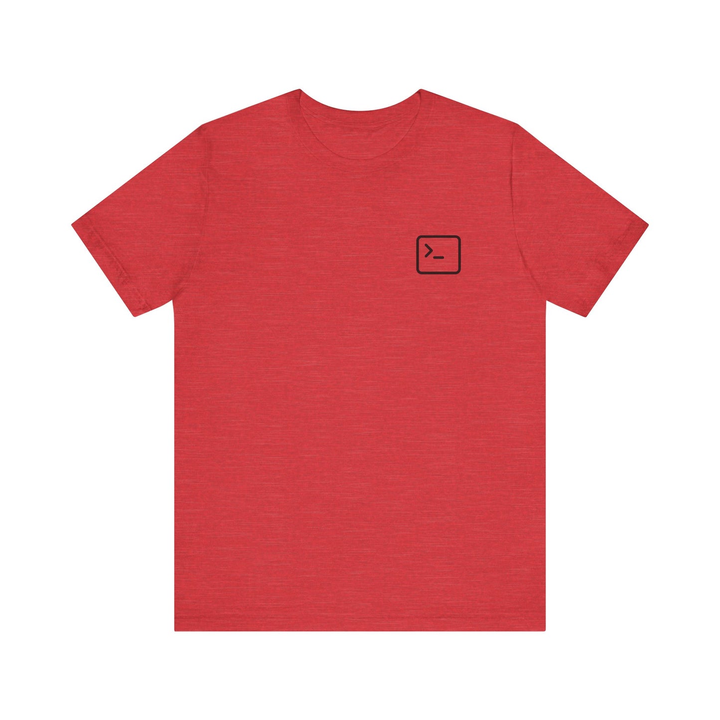 Linux Terminal Icon T-Shirt – Geeky Dev & IT Gift