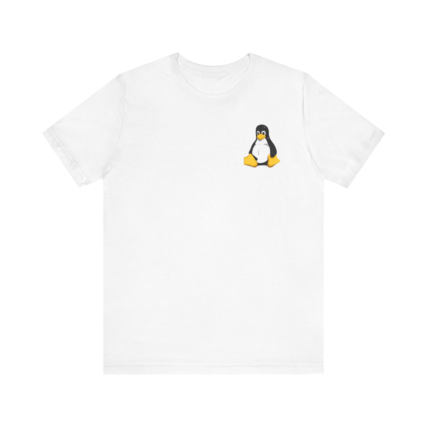 Linux Tux Penguin Tee Shirt, Linux Computer Nerd Gift, Geeky Tech Graphic Tee, Unisex Jersey Short Sleeve Shirt, Programmer Coding Shirt,