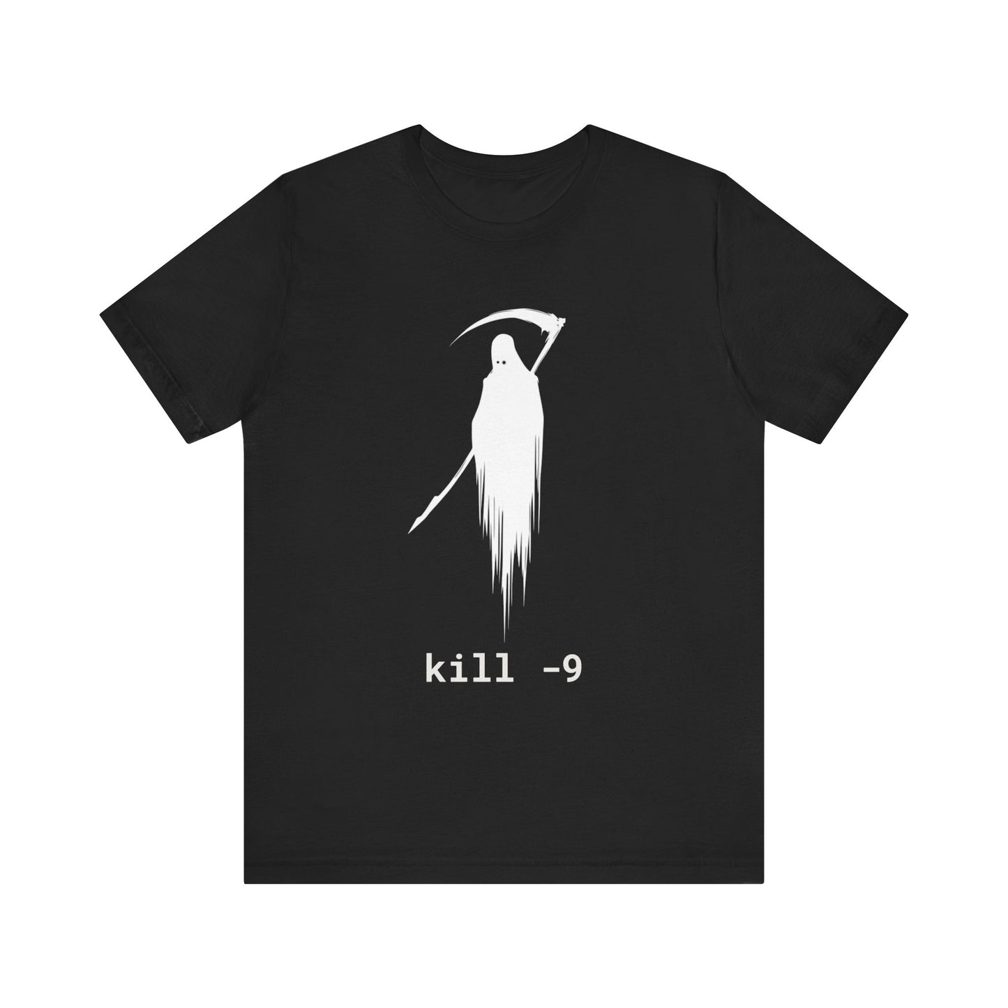 Unisex Tee, Linux Command kill - the Grim Reaper, Computer Programmer Gift, Coding Shirt, Unix System Admin, IT Engineer Tee, Software