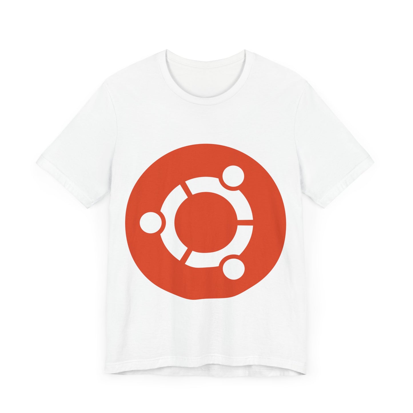 Big Ubuntu Logo Linux T-Shirt, Graphic Tee, Computer Programmer Gift, Open Source Software, Geek Apparel, Tech Lover Shirt