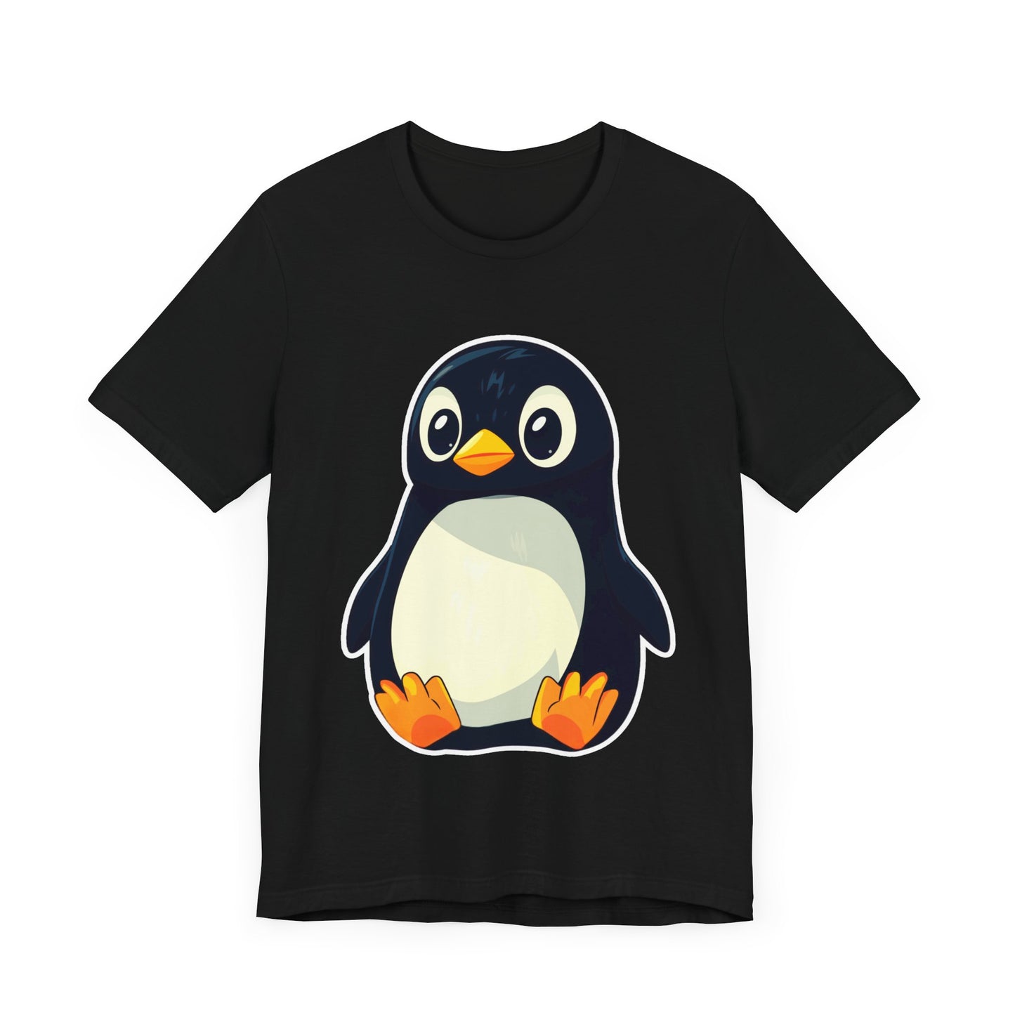 Linux Pinguin Unisex Tee, Computer Geek Gift Shirt, Open Source Penguin Top, Programmer Coding Tshirt, IT Tech Animal Apparel, Unix Penguin