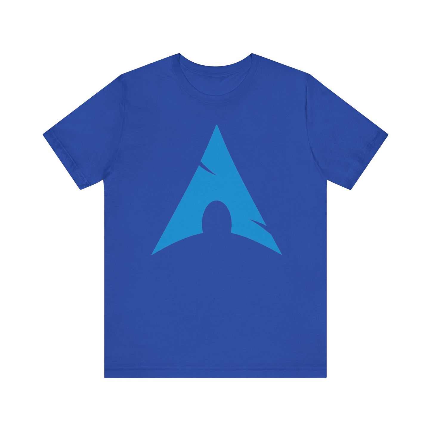 Arch Linux Logo T-Shirt for Tech Enthusiasts, Graphic Tee, Unix Operating System Clothing, Geek Gift, Programmer Shirt