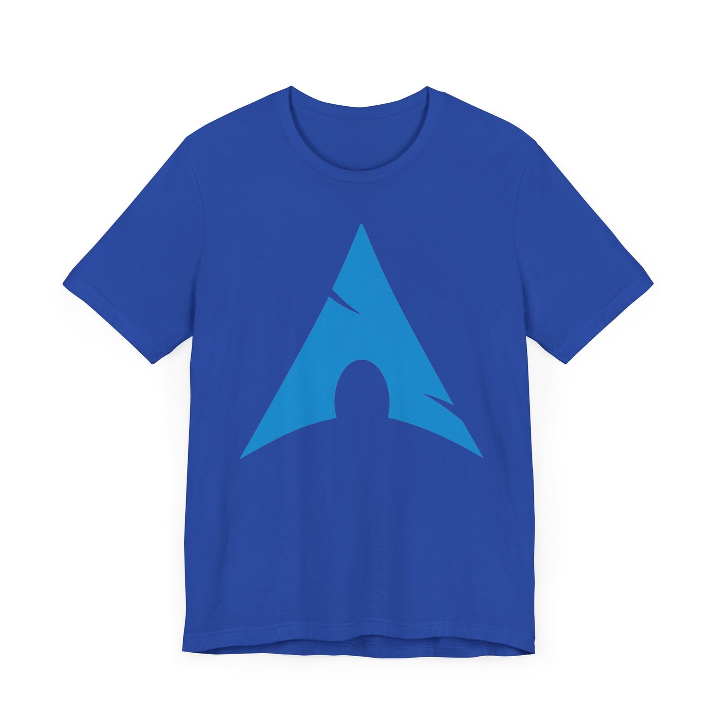 Arch Linux Logo T-Shirt for Tech Enthusiasts, Graphic Tee, Unix Operating System Clothing, Geek Gift, Programmer Shirt