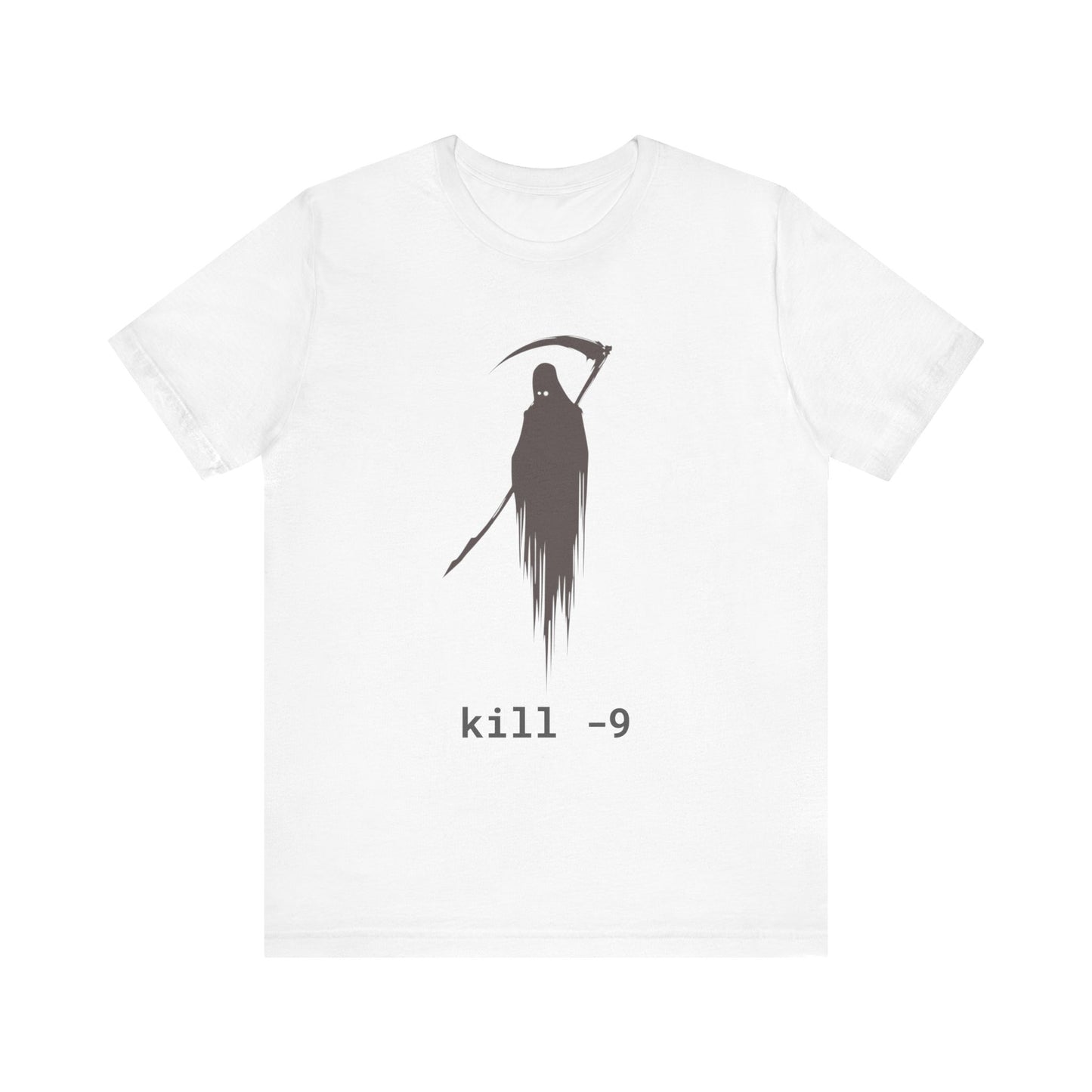 Unisex Tee, Linux Command kill - the Grim Reaper, Computer Programmer Gift, Coding Shirt, Unix System Admin, IT Engineer Tee, Software