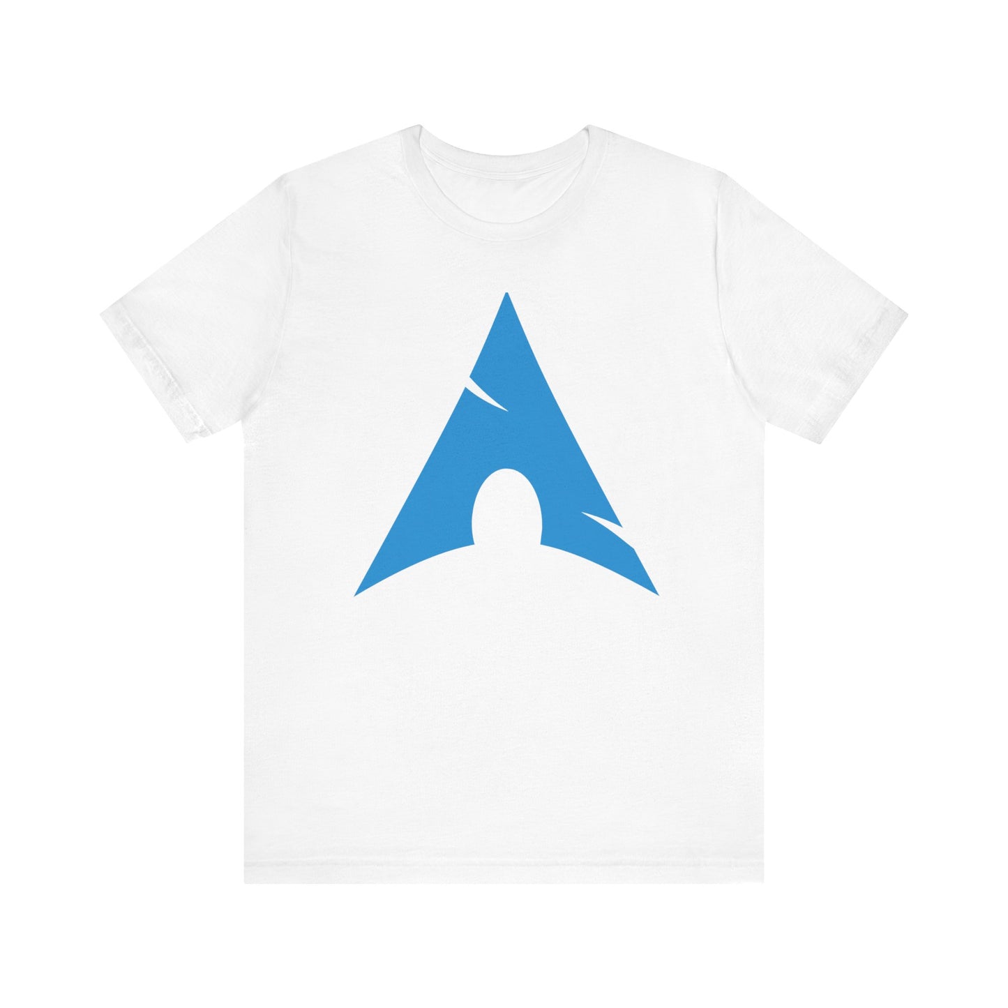 Arch Linux Logo T-Shirt for Tech Enthusiasts, Graphic Tee, Unix Operating System Clothing, Geek Gift, Programmer Shirt