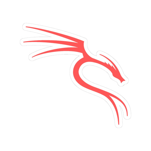 Sticker Set - Kali Linux Dragen Red Design