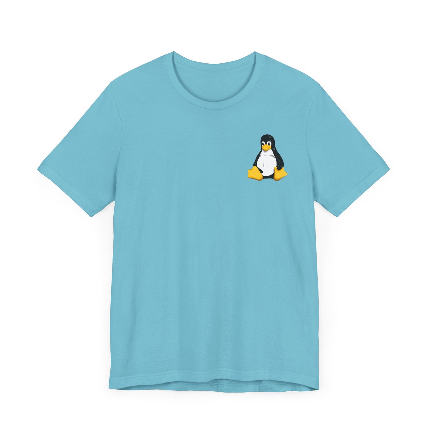 Linux Tux Penguin Tee Shirt, Linux Computer Nerd Gift, Geeky Tech Graphic Tee, Unisex Jersey Short Sleeve Shirt, Programmer Coding Shirt,