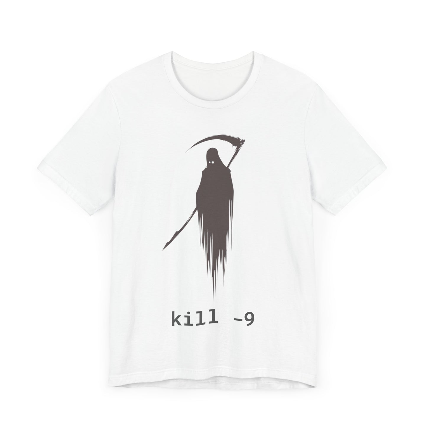 Unisex Tee, Linux Command kill - the Grim Reaper, Computer Programmer Gift, Coding Shirt, Unix System Admin, IT Engineer Tee, Software