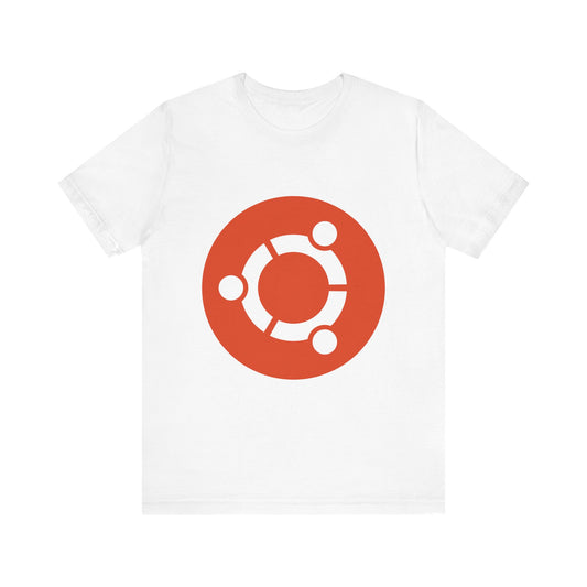 Big Ubuntu Logo Linux T-Shirt, Graphic Tee, Computer Programmer Gift, Open Source Software, Geek Apparel, Tech Lover Shirt