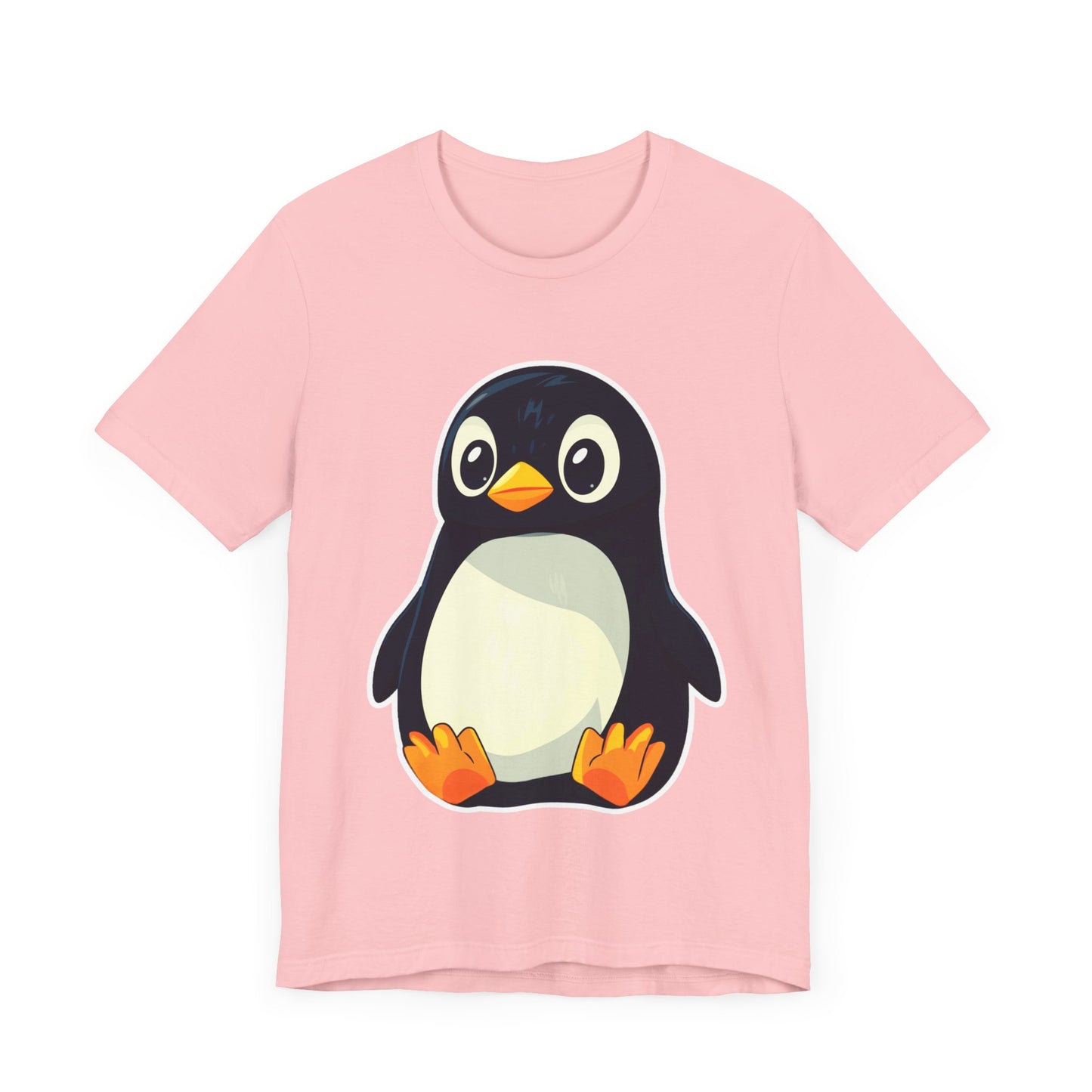 Linux Pinguin Unisex Tee, Computer Geek Gift Shirt, Open Source Penguin Top, Programmer Coding Tshirt, IT Tech Animal Apparel, Unix Penguin