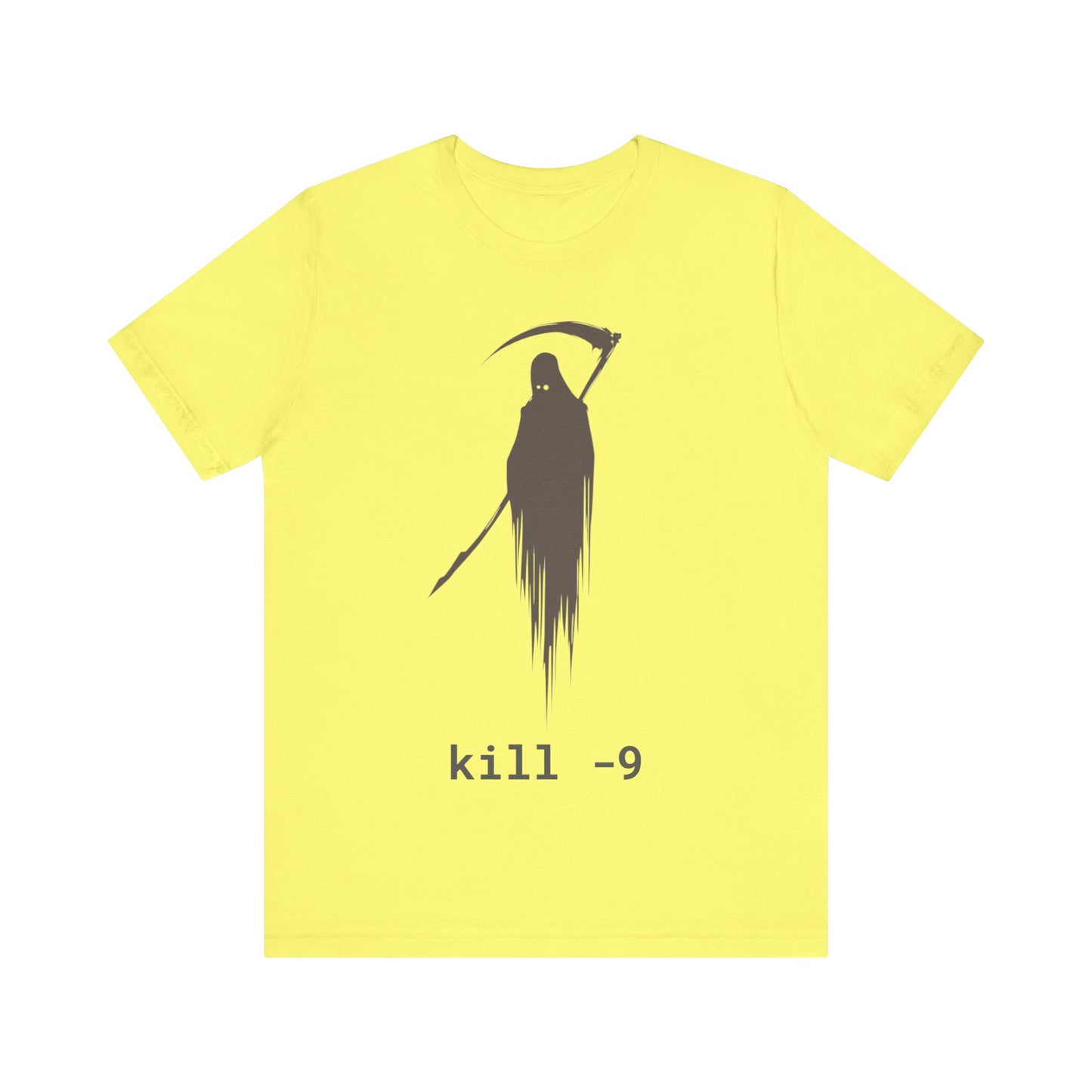 Unisex Tee, Linux Command kill - the Grim Reaper, Computer Programmer Gift, Coding Shirt, Unix System Admin, IT Engineer Tee, Software