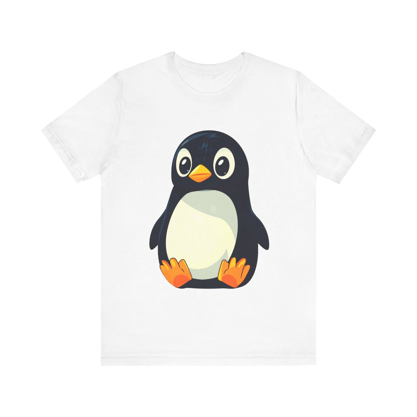 Linux Pinguin Unisex Tee, Computer Geek Gift Shirt, Open Source Penguin Top, Programmer Coding Tshirt, IT Tech Animal Apparel, Unix Penguin