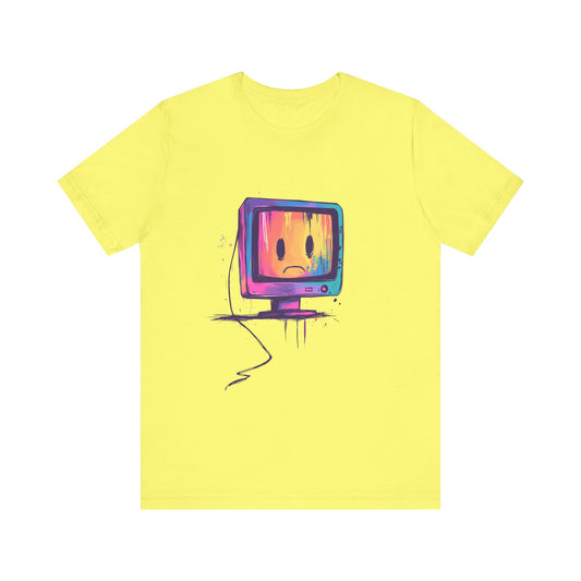 Sad Linux PC T-Shirt – Colorful Geek Apparel