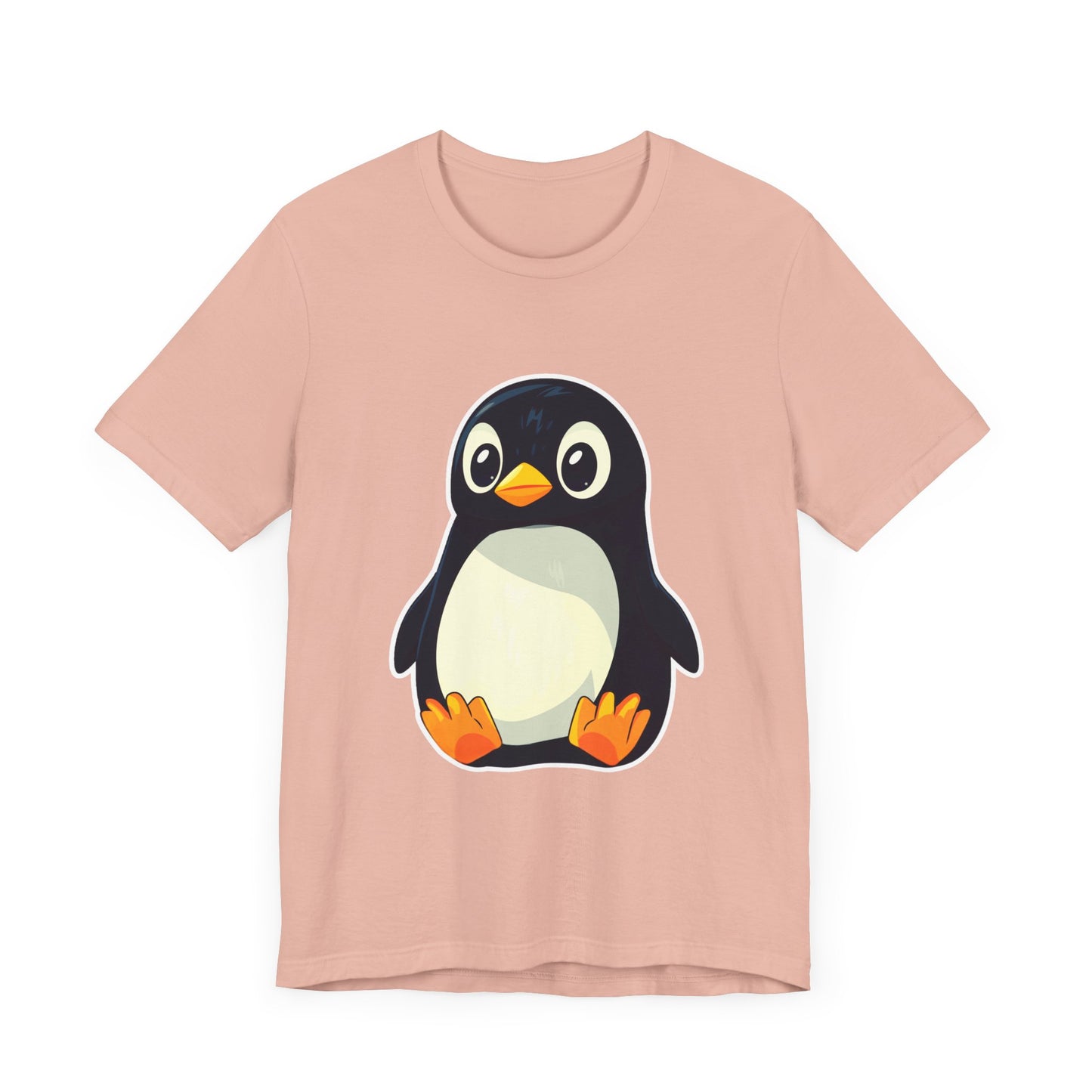 Linux Pinguin Unisex Tee, Computer Geek Gift Shirt, Open Source Penguin Top, Programmer Coding Tshirt, IT Tech Animal Apparel, Unix Penguin