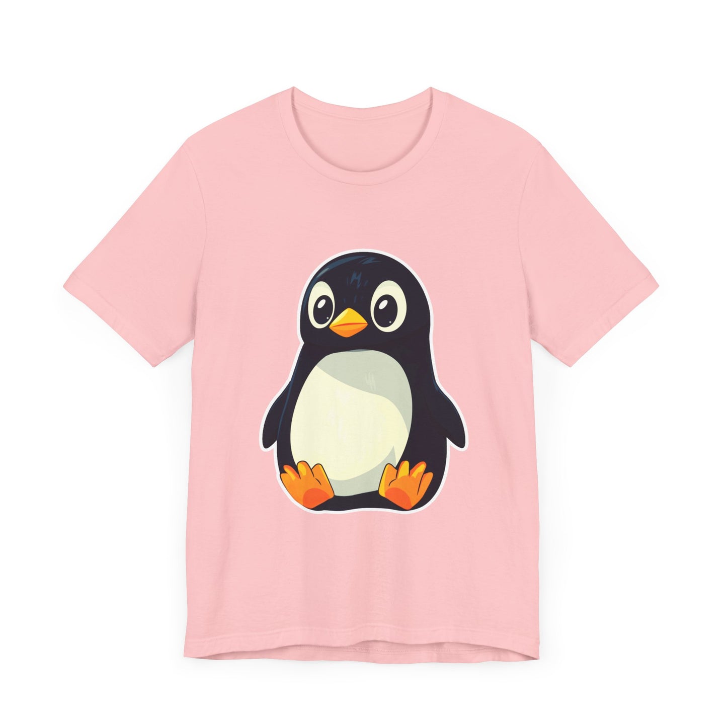 Linux Pinguin Unisex Tee, Computer Geek Gift Shirt, Open Source Penguin Top, Programmer Coding Tshirt, IT Tech Animal Apparel, Unix Penguin