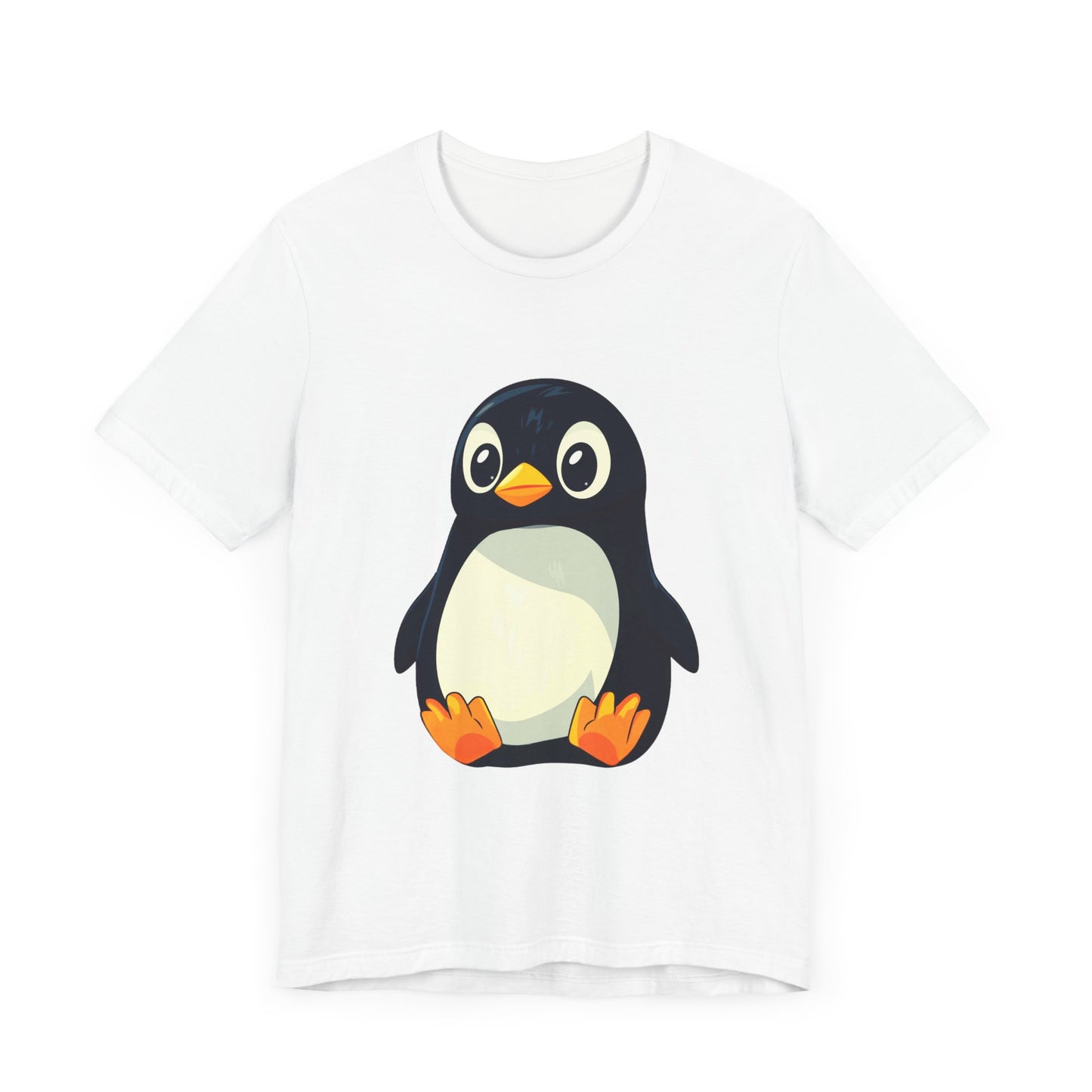 Linux Pinguin Unisex Tee, Computer Geek Gift Shirt, Open Source Penguin Top, Programmer Coding Tshirt, IT Tech Animal Apparel, Unix Penguin