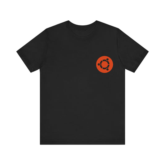 Ubuntu Logo Linux T-Shirt, Graphic Tee, Computer Programmer Gift, Open Source Software, Geek Apparel, Tech Lover Shirt