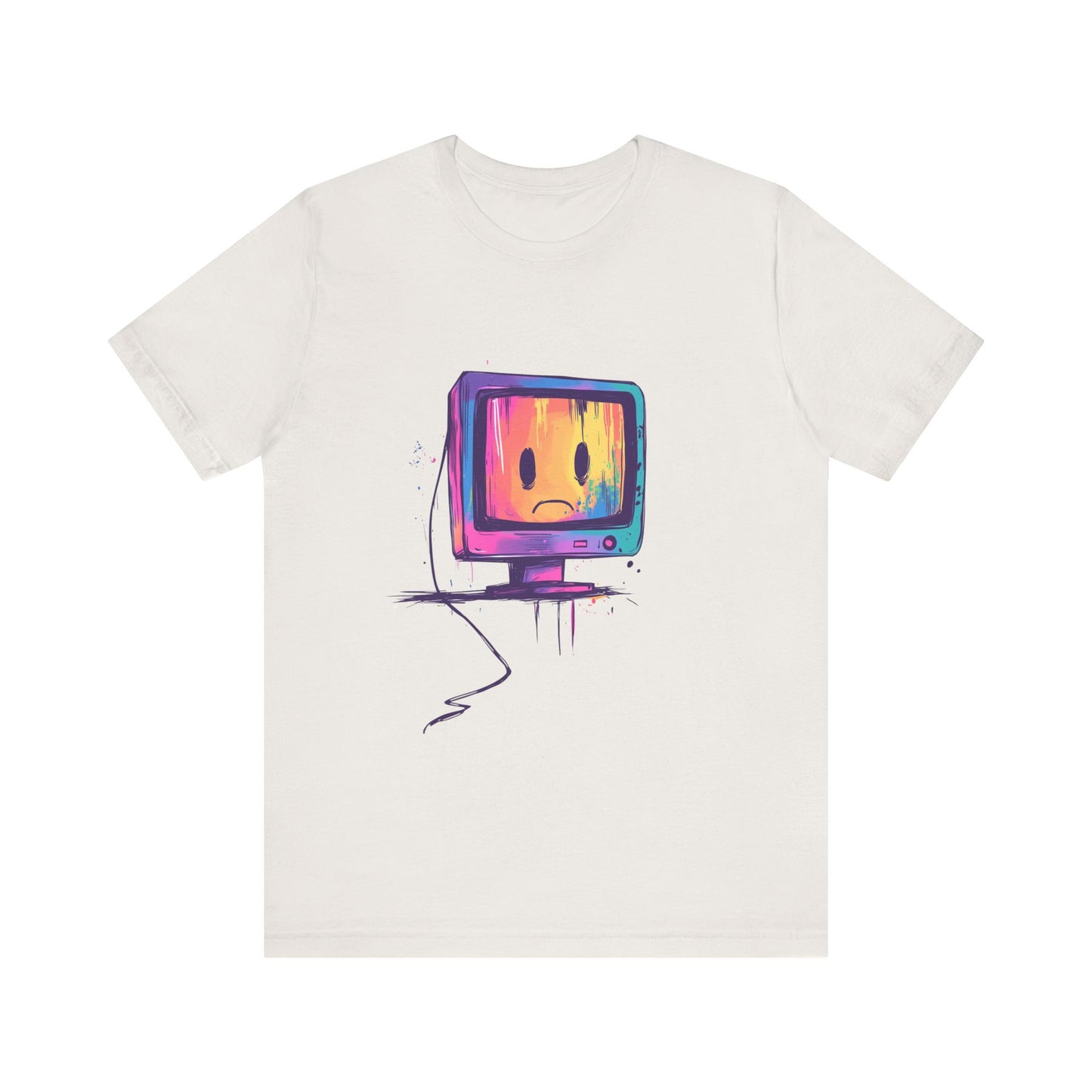 Sad Linux PC T-Shirt – Colorful Geek Apparel