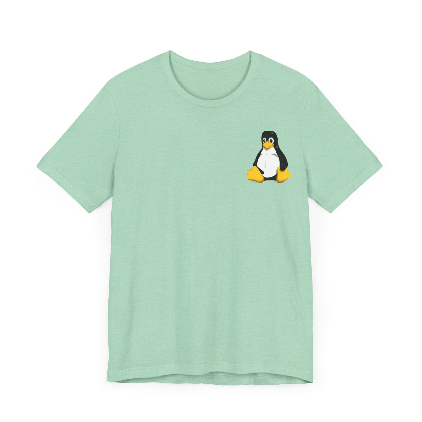 Linux Tux Penguin Tee Shirt, Linux Computer Nerd Gift, Geeky Tech Graphic Tee, Unisex Jersey Short Sleeve Shirt, Programmer Coding Shirt,