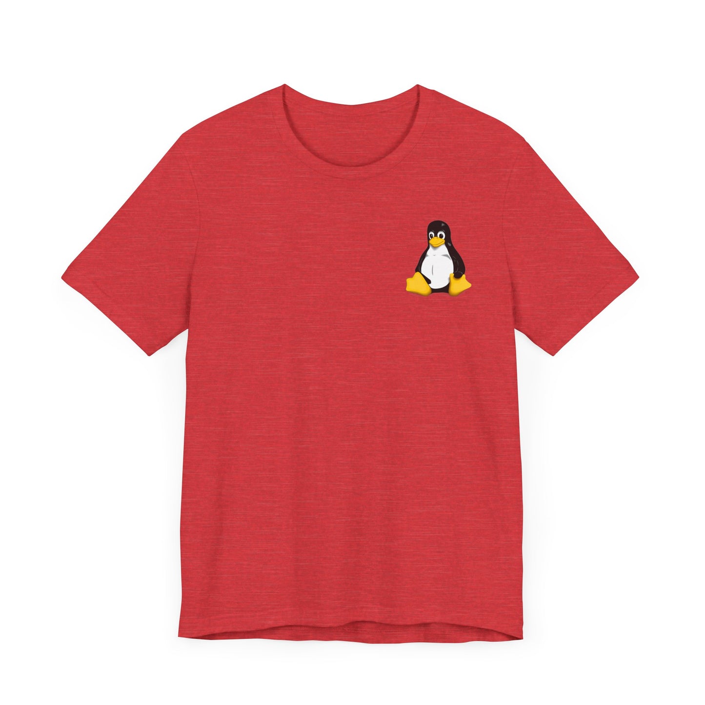 Linux Tux Penguin Tee Shirt, Linux Computer Nerd Gift, Geeky Tech Graphic Tee, Unisex Jersey Short Sleeve Shirt, Programmer Coding Shirt,