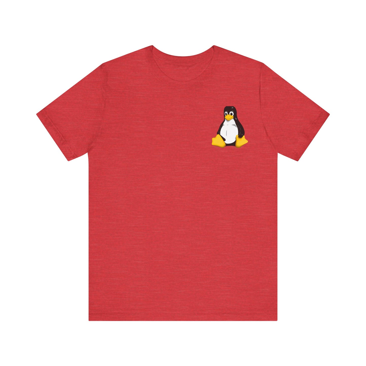 Linux Tux Penguin Tee Shirt, Linux Computer Nerd Gift, Geeky Tech Graphic Tee, Unisex Jersey Short Sleeve Shirt, Programmer Coding Shirt,