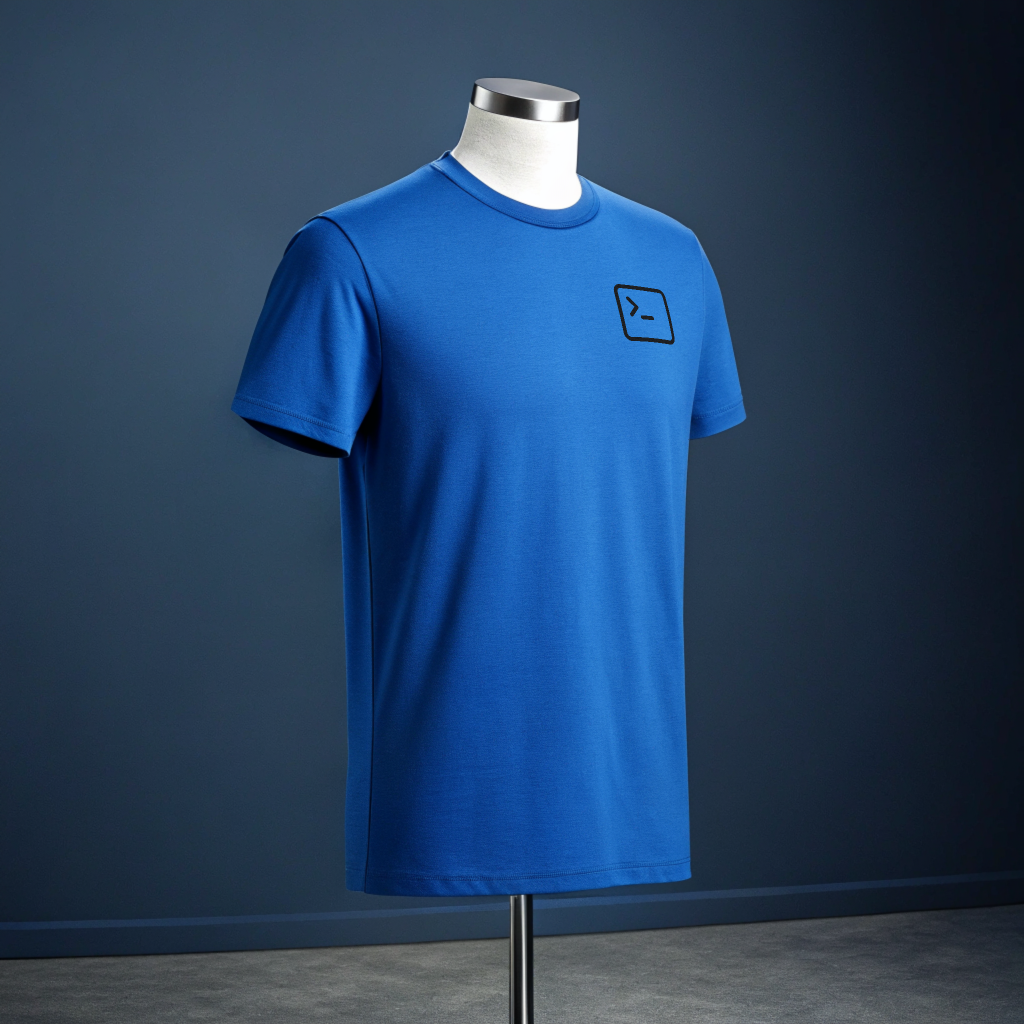 Linux Terminal Icon Tee: Code in Style