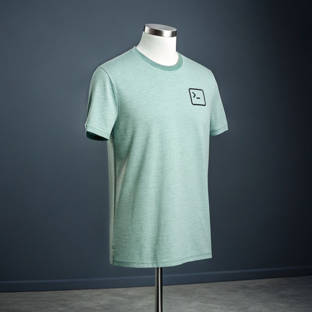 Linux Terminal Icon Tee: Code in Style