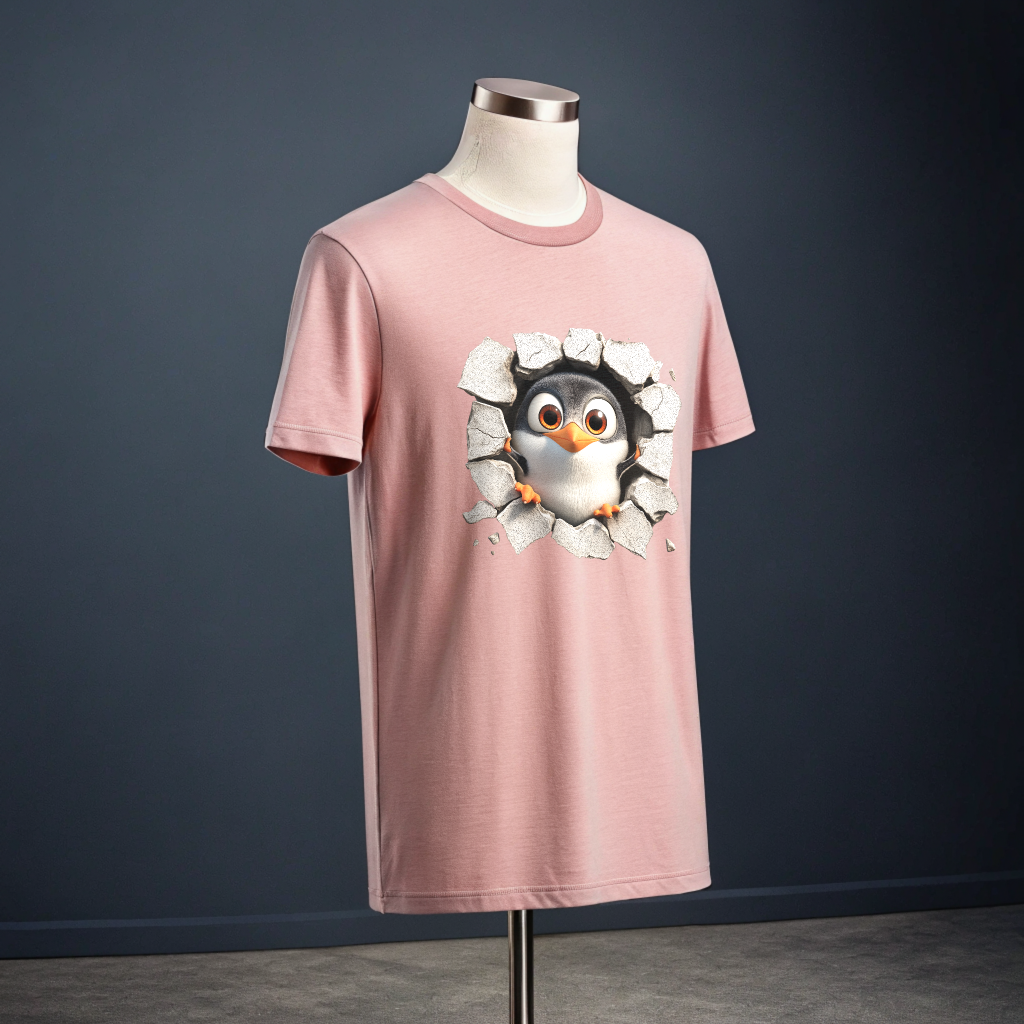 Linux Tux Penguin: Code Warrior's Casual Comfort Tee
