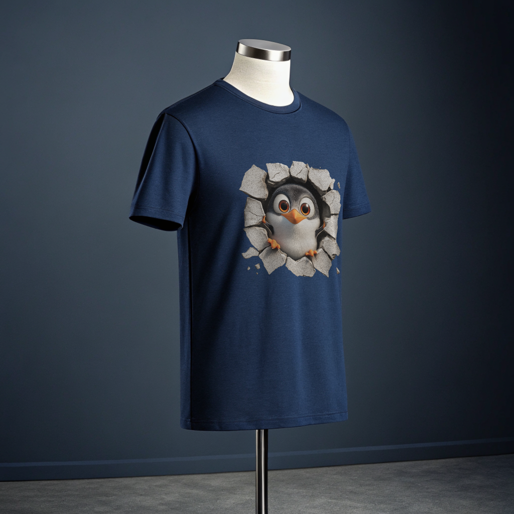 Linux Tux Penguin: Code Warrior's Casual Comfort Tee