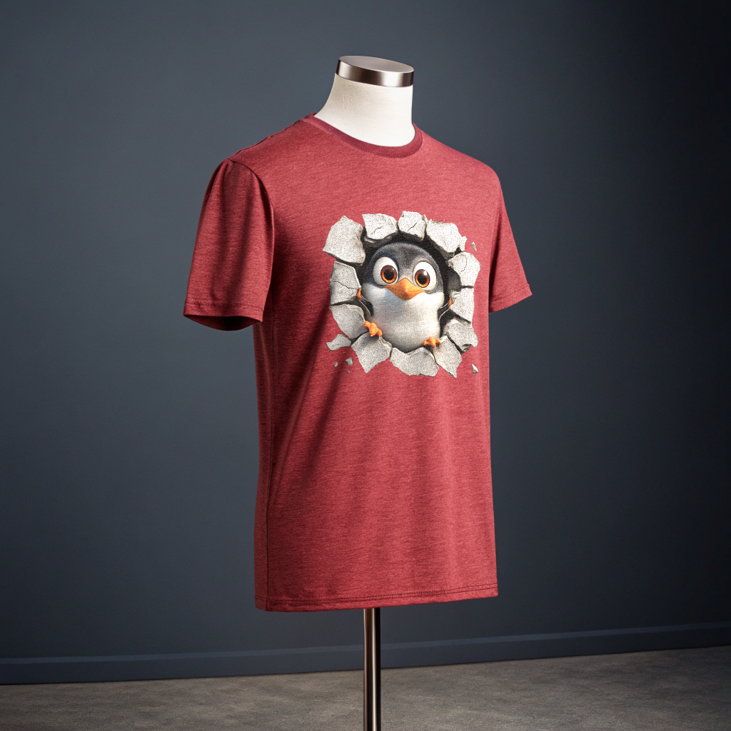 Linux Tux Penguin: Code Warrior's Casual Comfort Tee