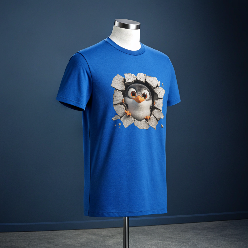 Linux Tux Penguin: Code Warrior's Casual Comfort Tee