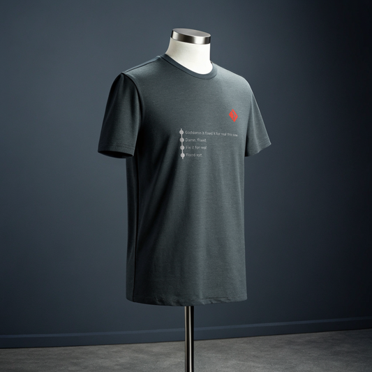 Git Commit Humor: Dev Life Explained in One Shirt